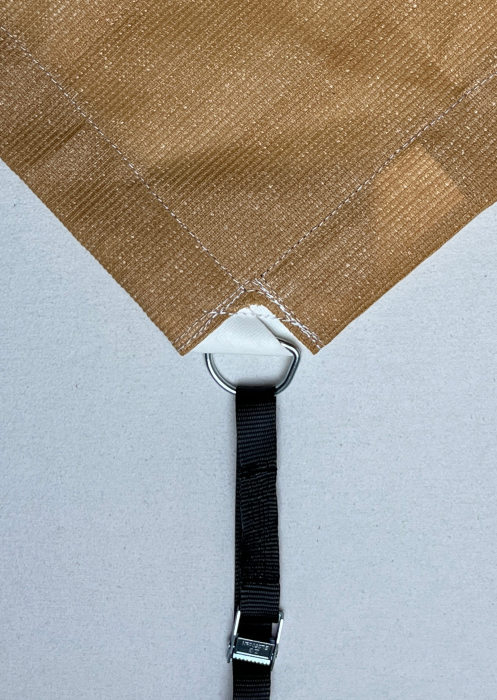 Dreieck Sonnensegel Segel Sonnenschutz beige