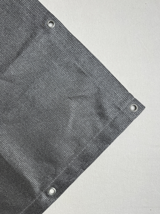 Przesłona Blenda Tenisowa Wiatrochron Mata Osłonowa Rozmiar specjalny srebrny