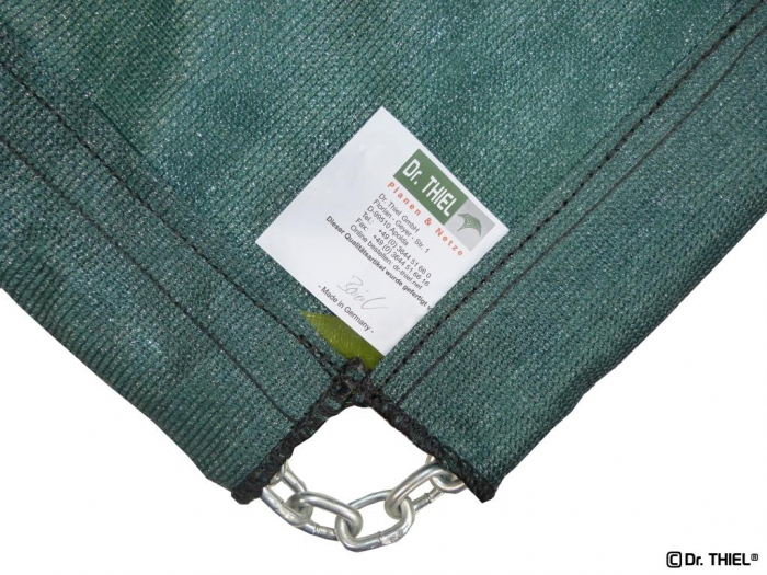 Sprunggrubenabdeckung mit Gliederkette Sandgrubenabdeckung Weitsprunggrubenabdeckung Sportplatzabdeckung grün