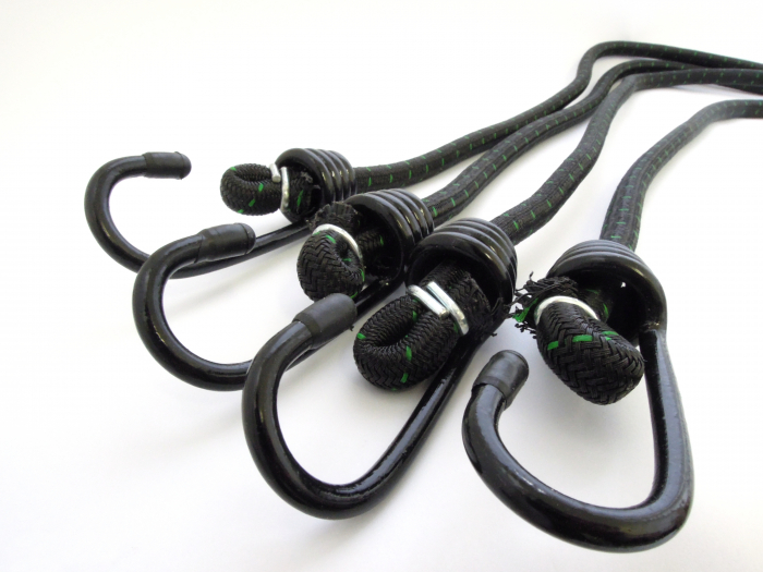 Planenspanner Gummiseil mit 2 Haken Multikern Ø6 400mm