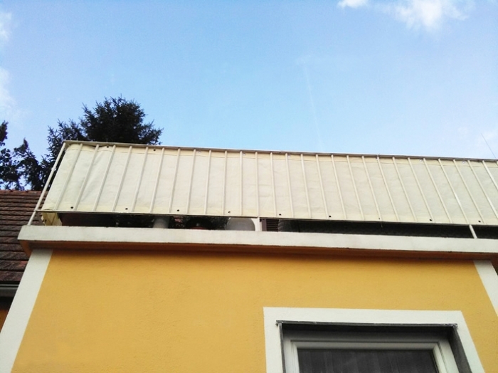 Sichtschutz Balkongeländer Windschutz Sonnenschutz luftdurchlässig PE 230 g/m²