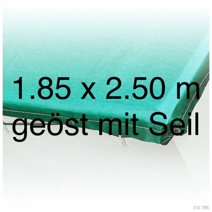 PE-Flachgewebe 190g, stabil und günstig für Minicontainer & Minimulden 1.85 x 2.50 m