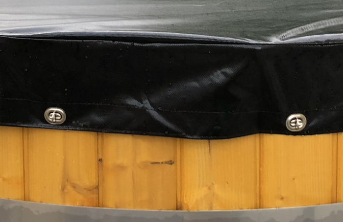 Haube Abdeckung Deckel Badezuber Badefass Hot Tub 1,8 m Durchmesser 10 cm Höhe