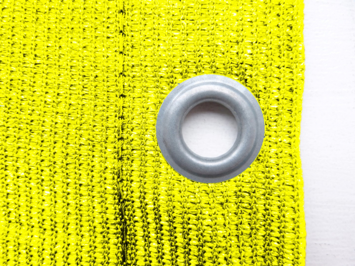 Paravent pour balcon, protection contre le vent, protection solaire 230g/m² jaune