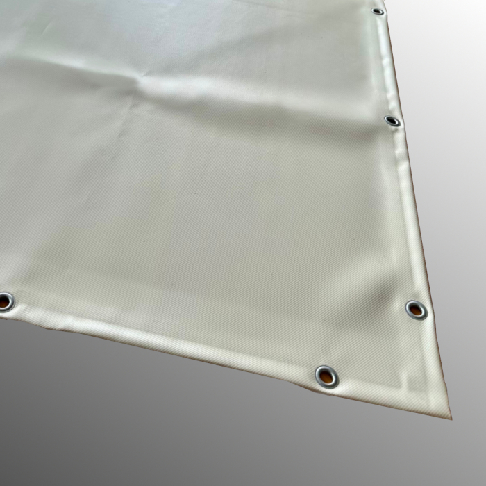 Uniwersalna plandeka PVC wodoodporna 1400g/m² bez sznurka czarna