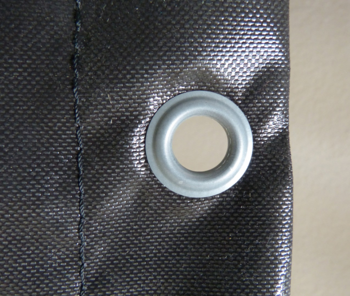 M2 Heat-resistant PES tarpaulin cover with silicone coating 360g /m²