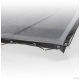 Rubber-coated PES fabric air permeable 260g /m² for containers & skips