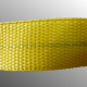 Belt webbing net yellow 35mm 95mm mesh 1275x1995mm