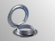 Round eyelet zinc plated Ø 25 mm