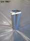PVC Skip cover tarpaulin with filler for bulk good chutes 630g /m²