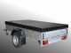 Fitted Utility Trailer Covers waterproof flatbed PVC 630g /m²
