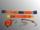 50mm Sangle d'arrimage pour voiture Sangle de serrage pour voiture Dispositif d'arrimage de roue WheelLash Loop