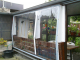 Transparente PVC Plane Fensterplane Klarsichtfolie hellgrau