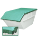 PE flat fabric 190g /m² for containers & skips | stable & inexpensive