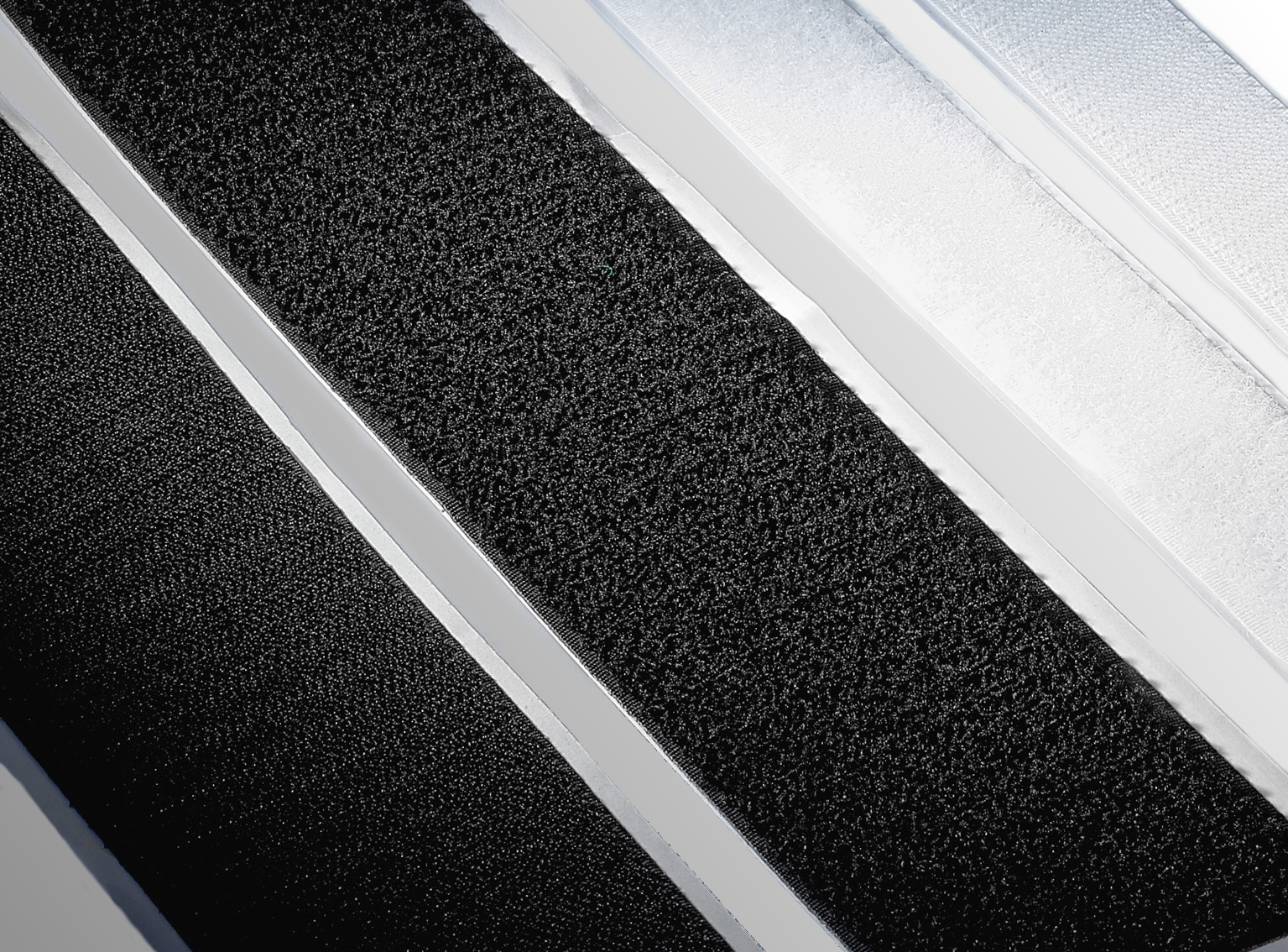 Chiusura A Strappo Velcro 1 Metro Da Cucire - Nero, Completo Maschio E Femmina - Foto 2