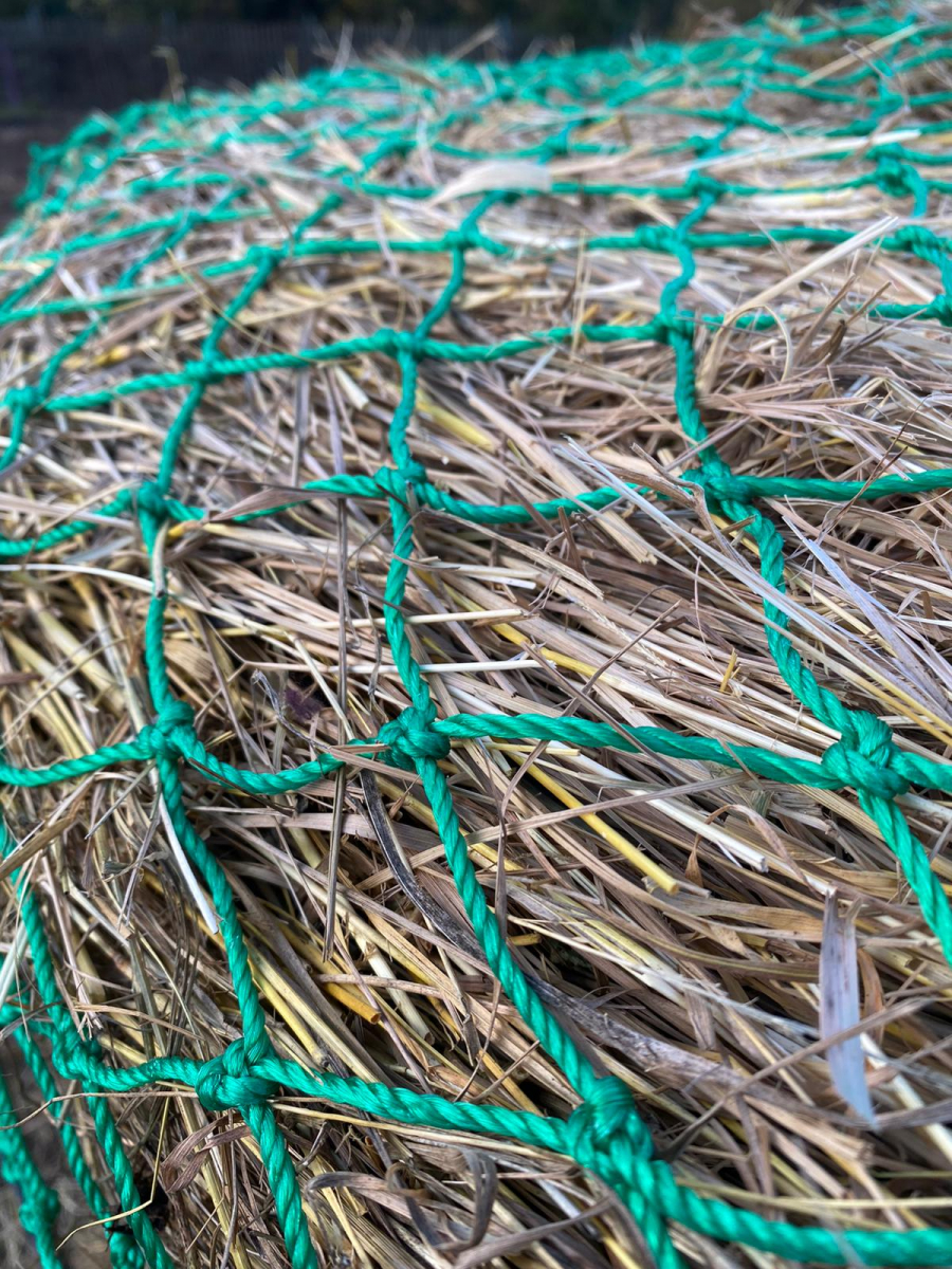 KYZTMHC Rete Per Balle Rotonda Senza Nodi Reti Per Fieno Con Alimentazione Lenta Rete Di Fieno Per Balle Rotonde Di Grandi Dimensioni Balle Di Fieno