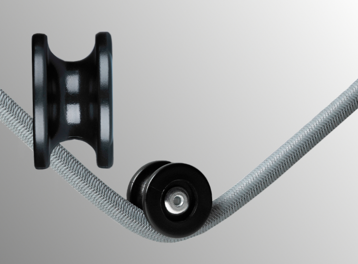 Produktbild von Novap Signalkette Aus Kunststoff – 6mm Durchmesser, 5m, Schwarz, UV-stabilisiert, Für Absperrungen