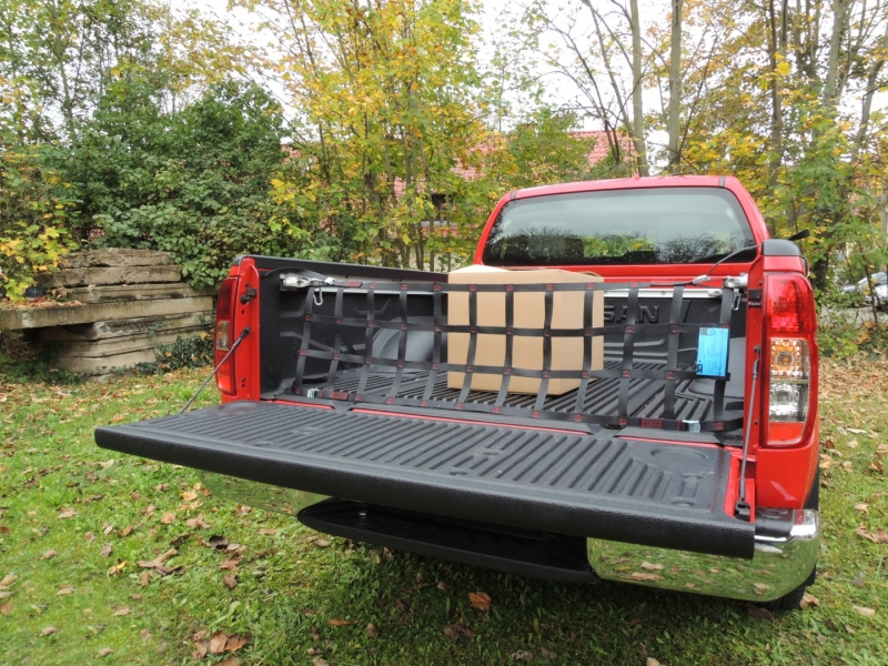 Tailgate net PickUp Truck cargo net webbing - Dr. THIEL GmbH