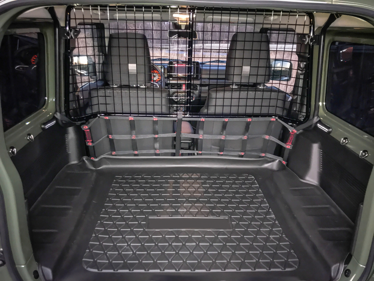 Loading space separation net Szuzuki Jimny HJ - Dr. THIEL GmbH