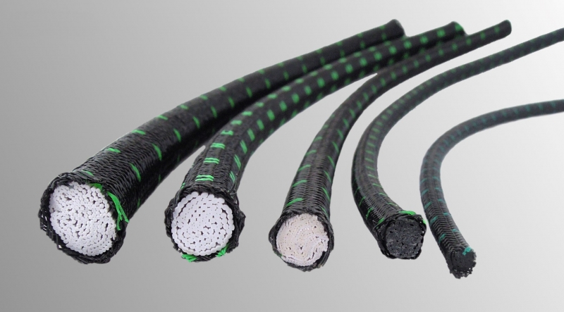 Expanderseil grau Seil Planenseil Seilendverschluss Netz Anhänger Gummiseil 8 mm