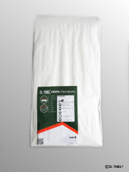 HDPE-Gewebeplane 180g, Flachplane 10x12m weiß ohne Seil