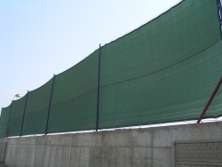 Tennisblende Sichtschutz Schattierungsnetz luftdurchlässig HDPE 150 g/m²