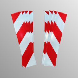 ORAFOL ORALITE 5951 Containerwarnmarkierung Streifen 8 Stück 1 Satz Container Mulden