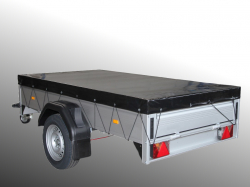Telone impermeabile per rimorchio telo copertura per rimorchio cappuccio PVC 630g/m² per rimorchio automobile
