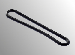 EPDM D= 8mm anello elastico, 200mm | 250mm | 400mm, tenditore elastico, anello gomma fissaggio, nero