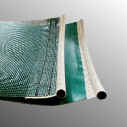 Obróbka tunelowa do wodoodpornych plandek i przepuszczających powietrze siatkowych na metry lekkie