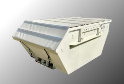 Rollplane Deckelplane Absetzcontainer 1400g/m² wasserdicht Absetzer Container Mulden