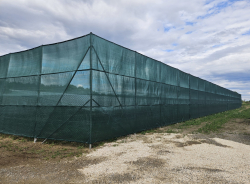 Glare protection solar system sun visor photovoltaic system reflection protection fence panel